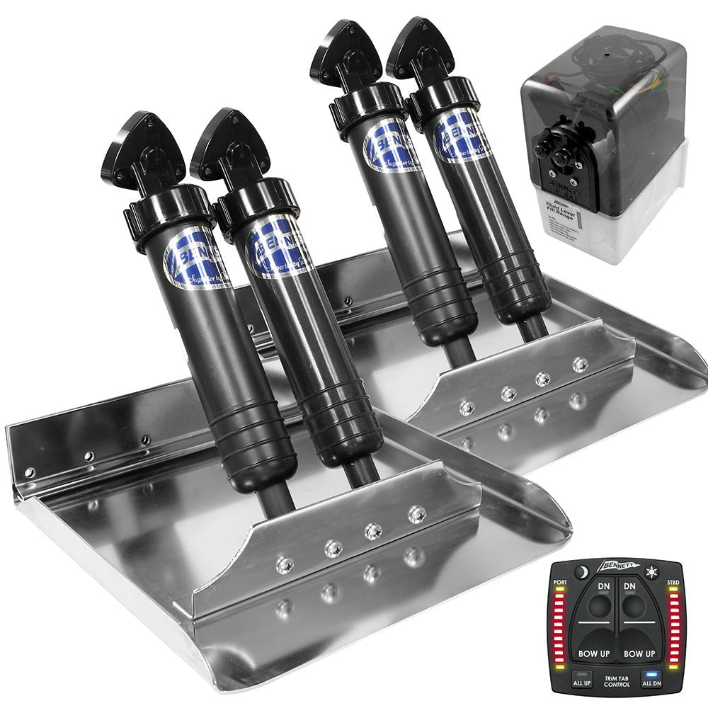 Bennett Marine 12x12 Sport Tab System w/One Box Indication [ST12OBI] - Houseboatparts.com