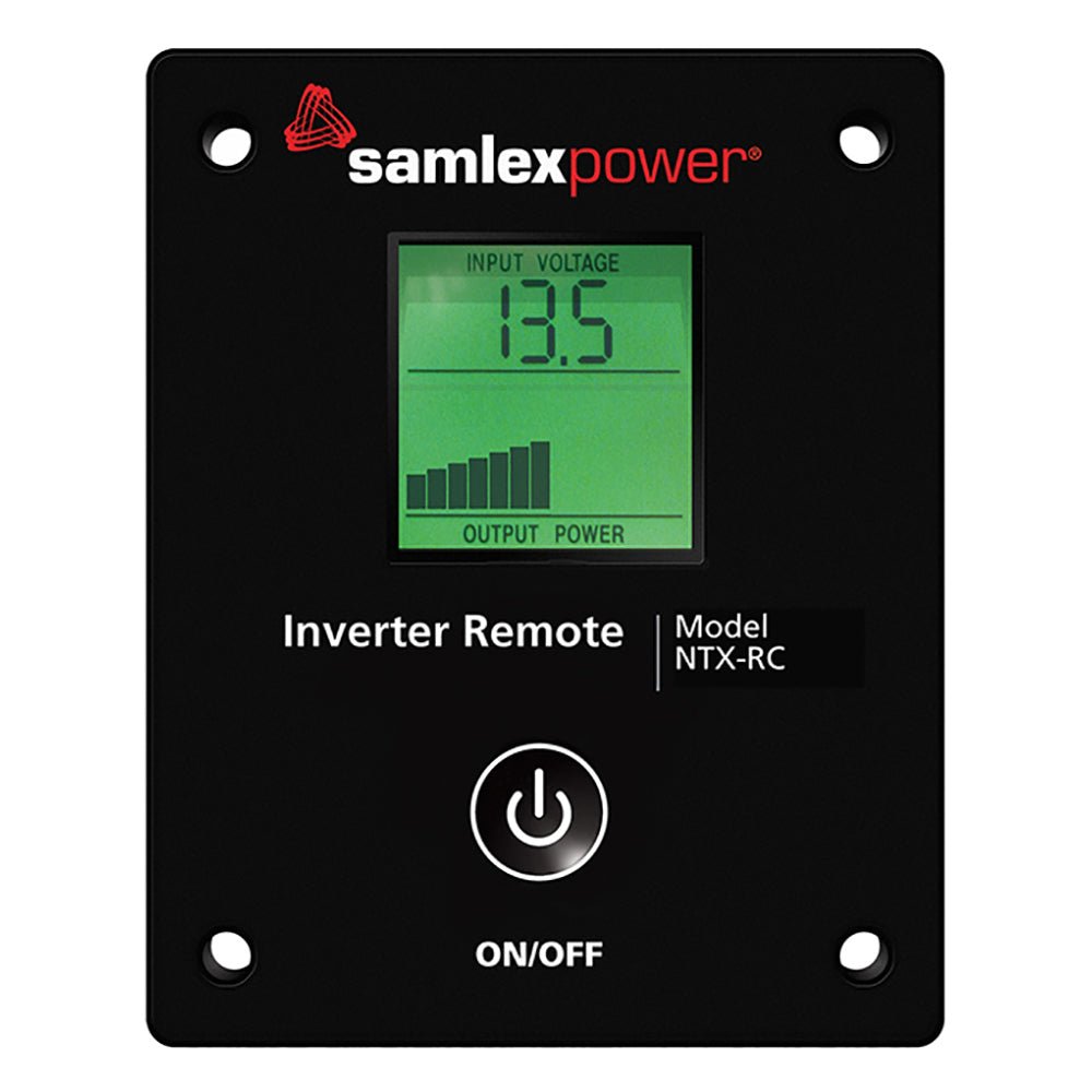 Samlex NTX-RC Remote Control w/LCD Screen f/NTX Inverters [NTX-RC] - Houseboatparts.com