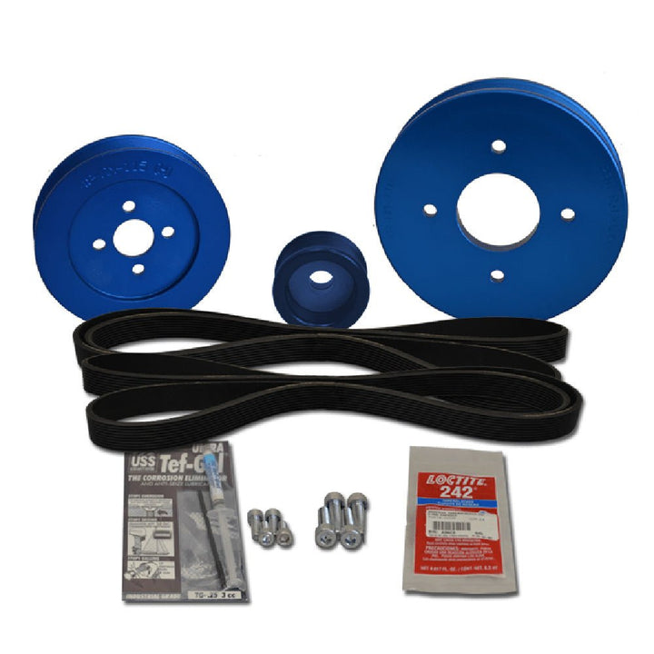 Balmar Pulley Kit f/Yanmar 2GM20 - F, 3GM30 - F, 3GM - F [48 - YSP - 3GM - B] - Houseboatparts.com