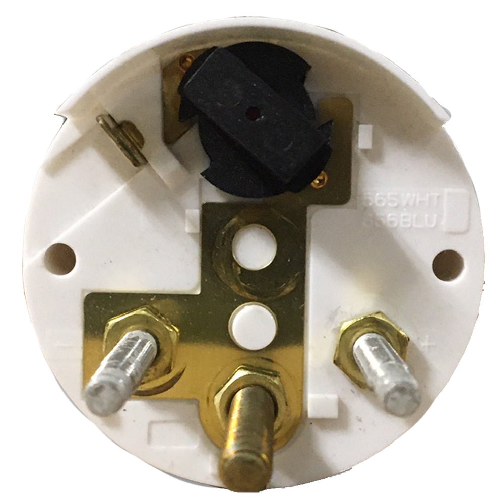 Faria Newport SS 2" Fuel Level Gauge - E-1/2-F [25000] - Houseboatparts.com