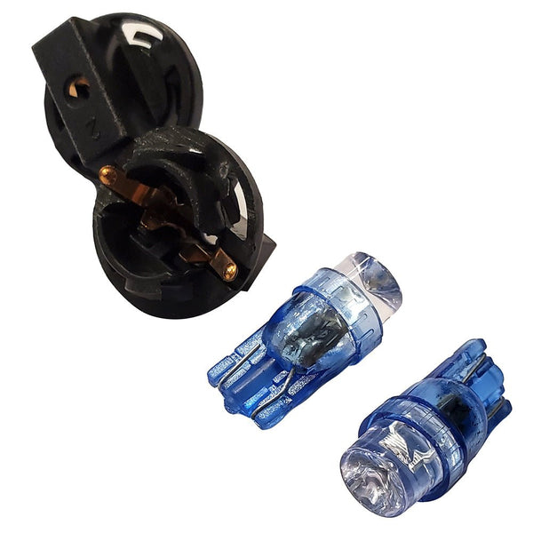 Faria Replacement Bulb f/4" Gauges - Blue - 2 Pack [KTF053] - Houseboatparts.com