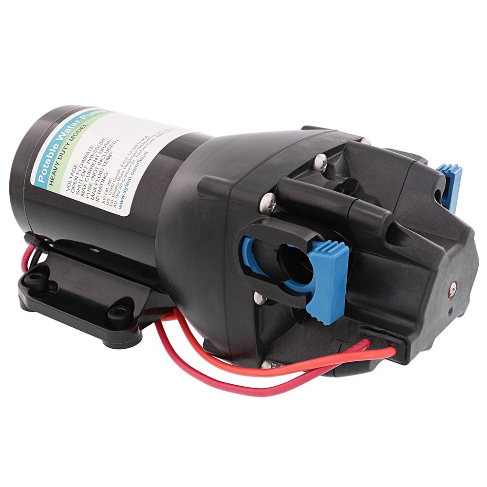 Flojet Heavy Duty RV Water Pump w/Strainer - 12V - 3GPM - 50PSI [Q301V-117S-3A] - Houseboatparts.com