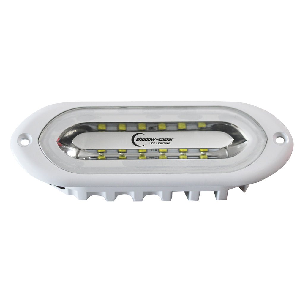 Shadow-Caster SCM-SL Series Flush Mount Spreader Light - White Housing - White [SCM-SLF-GW-WH] - Houseboatparts.com