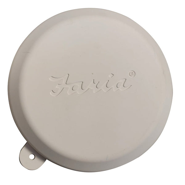 Faria 2" Gauge Weather Cover - White [F91401] - Houseboatparts.com