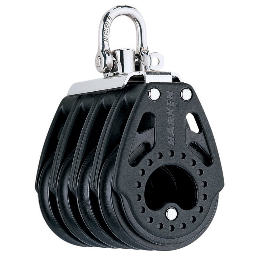 Harken 57mm Carbo Quad Block - Swivel [2631] - Houseboatparts.com