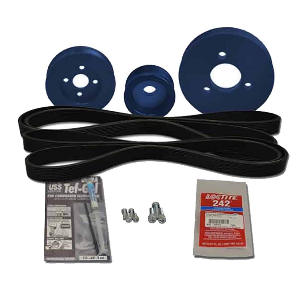 Balmar Pulley Kit, Westerbeke 18, 21A, 27A, 35B, 38B, 42B [48 - WSP - 18] - Houseboatparts.com