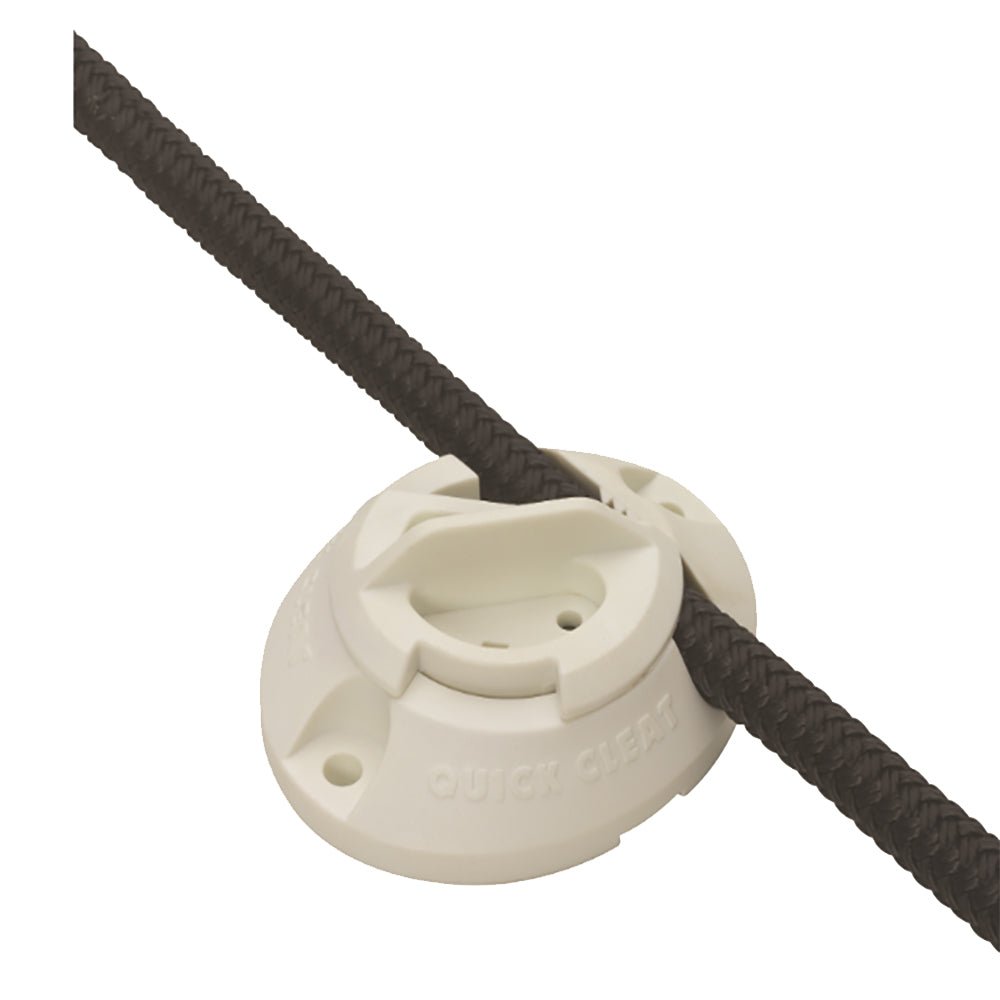 Barton Marine Quick Cleat - 5/16" - White [60031] - Houseboatparts.com