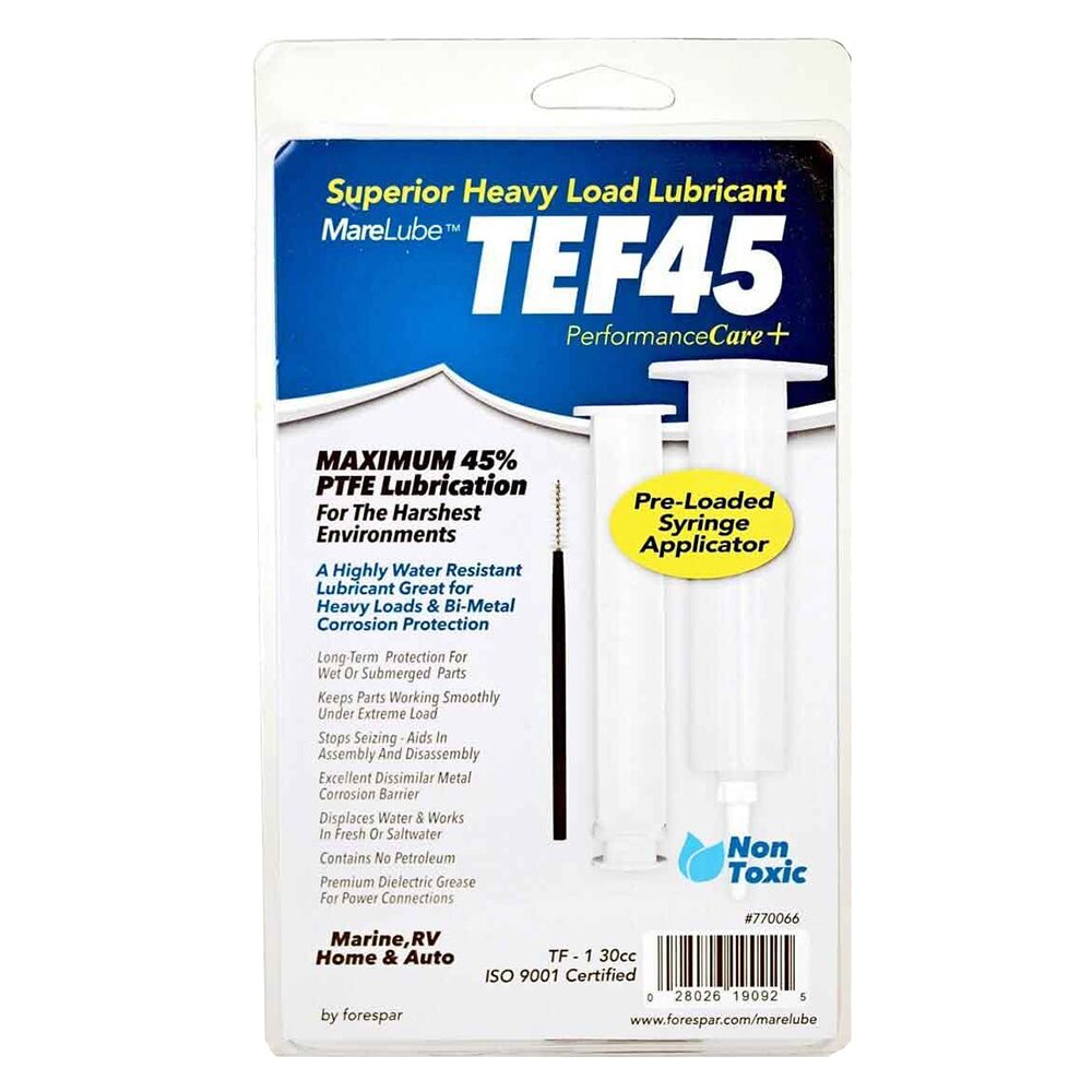 Forespar Marelube TEF45 30cc Syringe [770066] - Houseboatparts.com