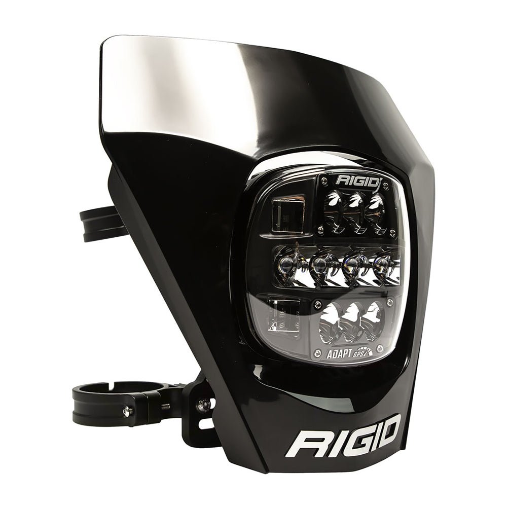 RIGID Industries Adapt XE Number Plate - Black [300418] - Houseboatparts.com