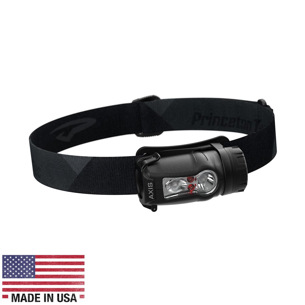 Princeton Tec Axis Rechargeable LED HeadLamp - Black/Grey [AXRC21-BK/DK] - Houseboatparts.com