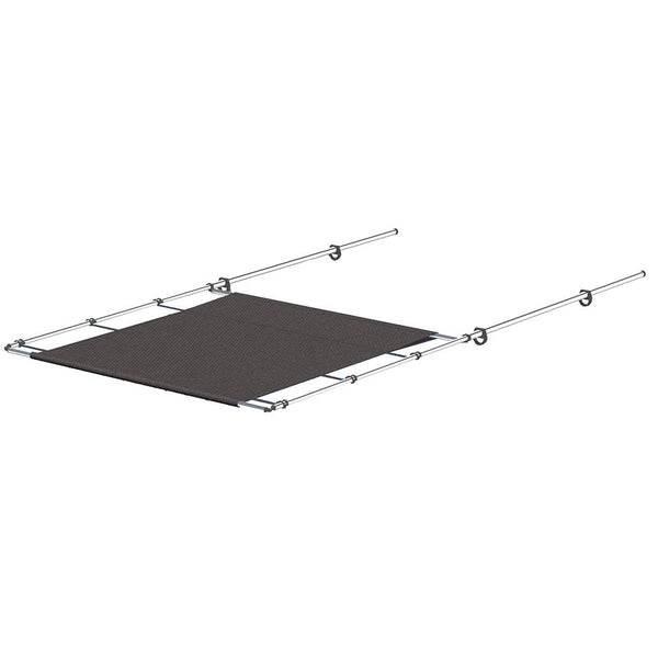 SureShade PTX Power Shade - 51" Wide - Stainless Steel - Grey [2021026257] - Houseboatparts.com