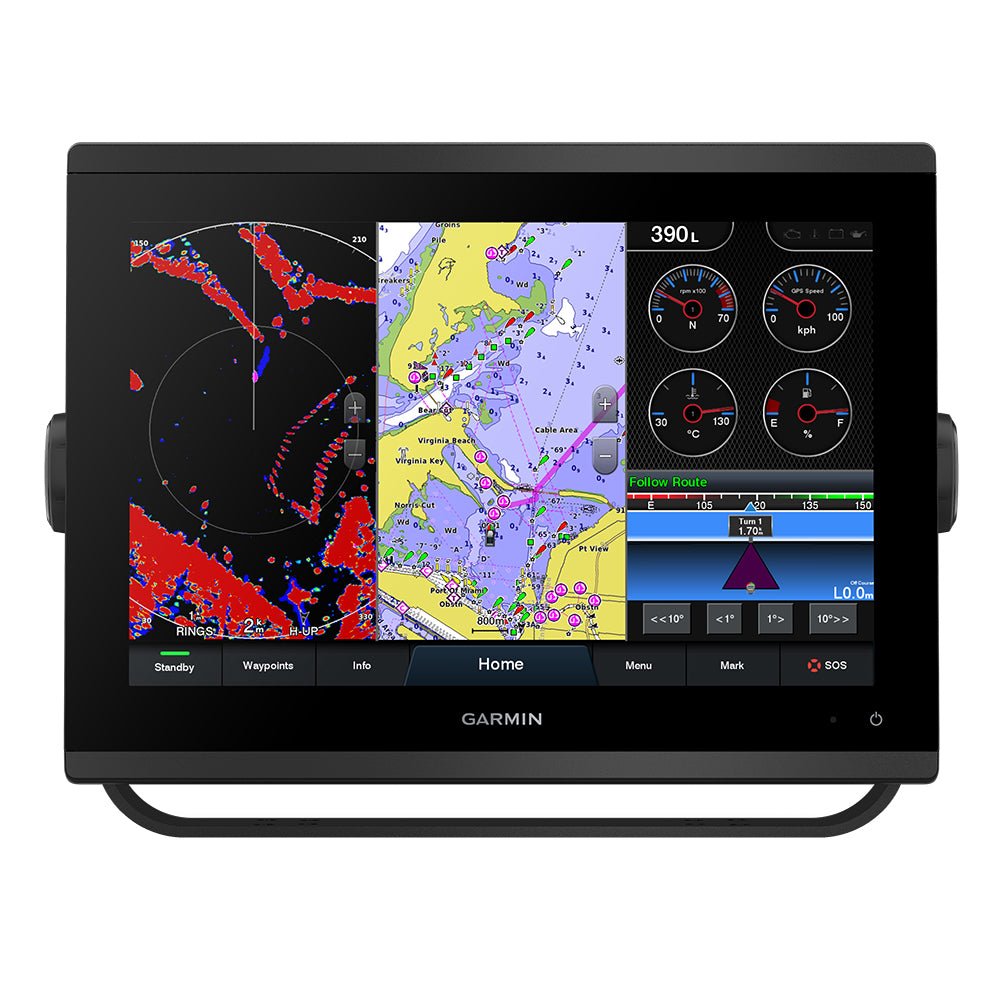 Garmin GPSMAP 1223 Non-Sonar w/Worldwide Basemap [010-02367-00] - Houseboatparts.com