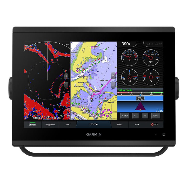 Garmin GPSMAP 1223 Non-Sonar w/Worldwide Basemap [010-02367-00] - Houseboatparts.com