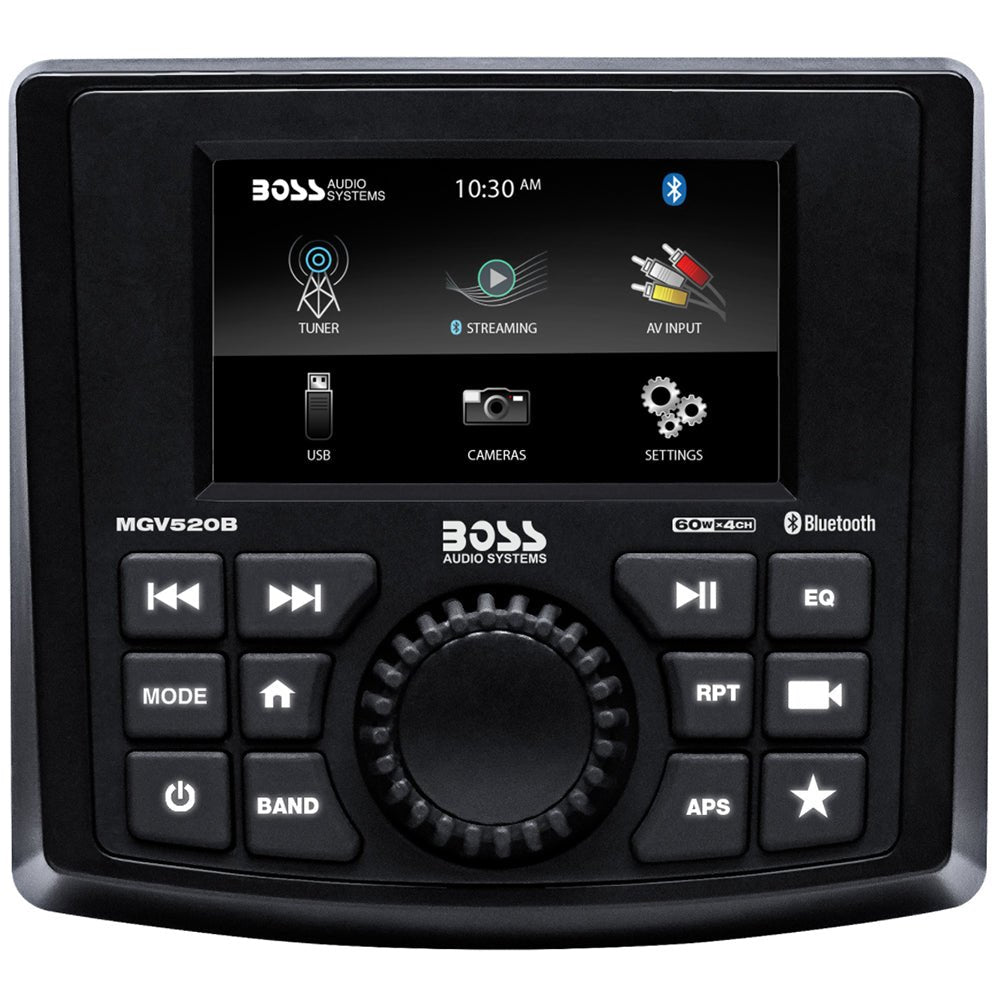 Boss Audio MGV520B Marine Stereo w/AM/FM/BT/USB/Rear Camera [MGV520B] - Houseboatparts.com