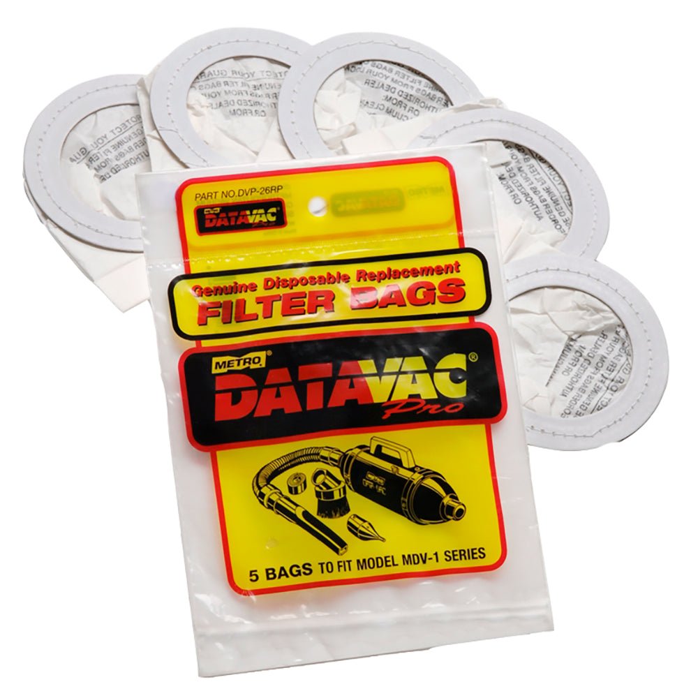 MetroVac Disposable Vacuum Bags - 5 Pack [120-516620] - Houseboatparts.com