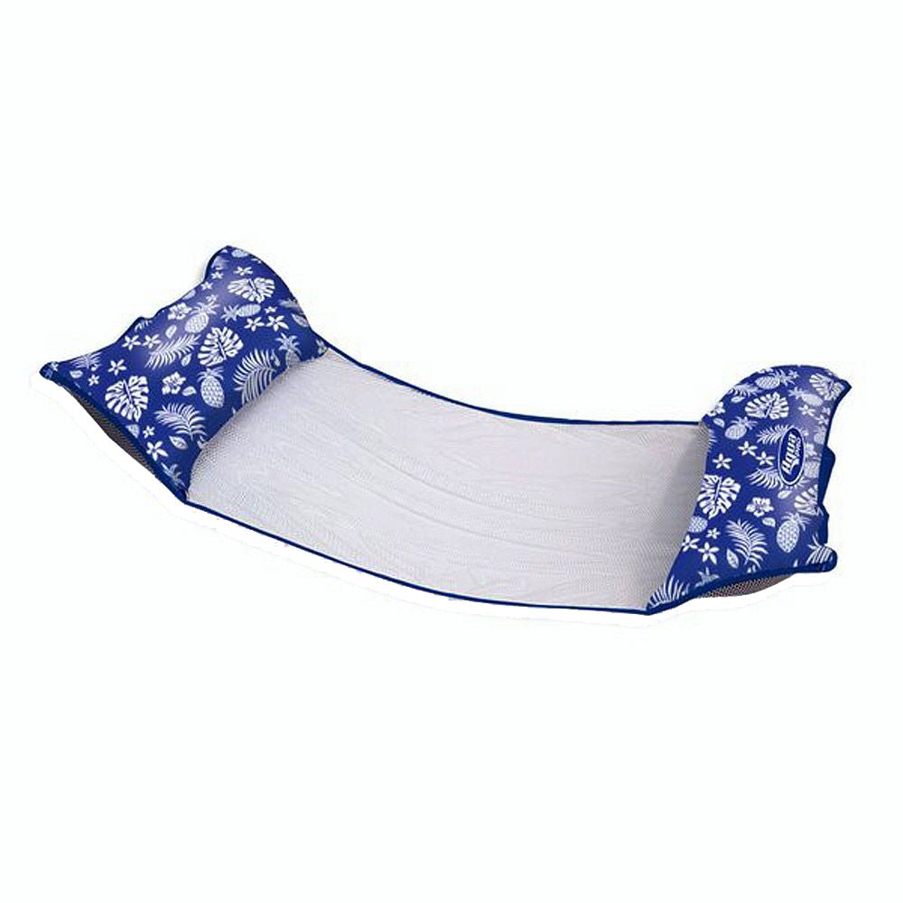 Aqua Leisure 4-In-1 Monterey Hammock Supreme XL 53" x 31.5" - Hibiscus Pineapple Royal Blue [APL18904S2] - Houseboatparts.com