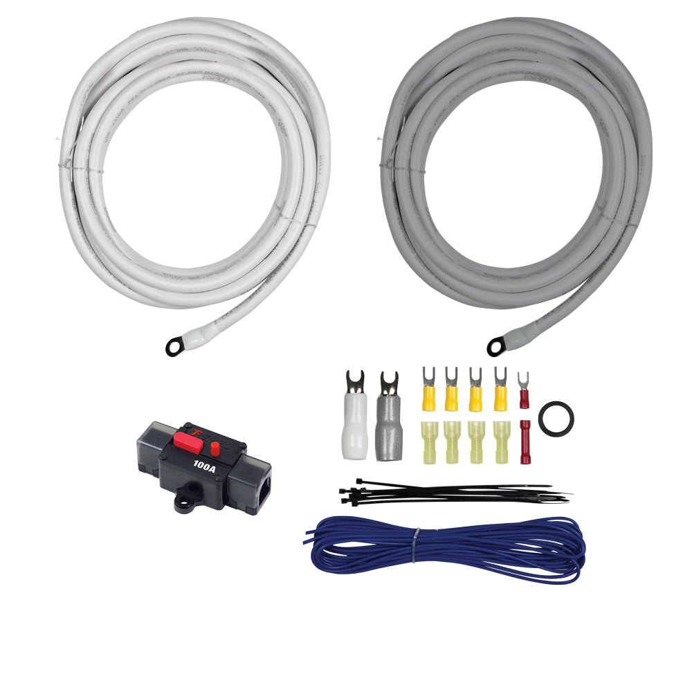 T-Spec V10-2041 4 Gauge Amp Wiring Kit - 20 (6.1 M) [V10-2041] - Houseboatparts.com