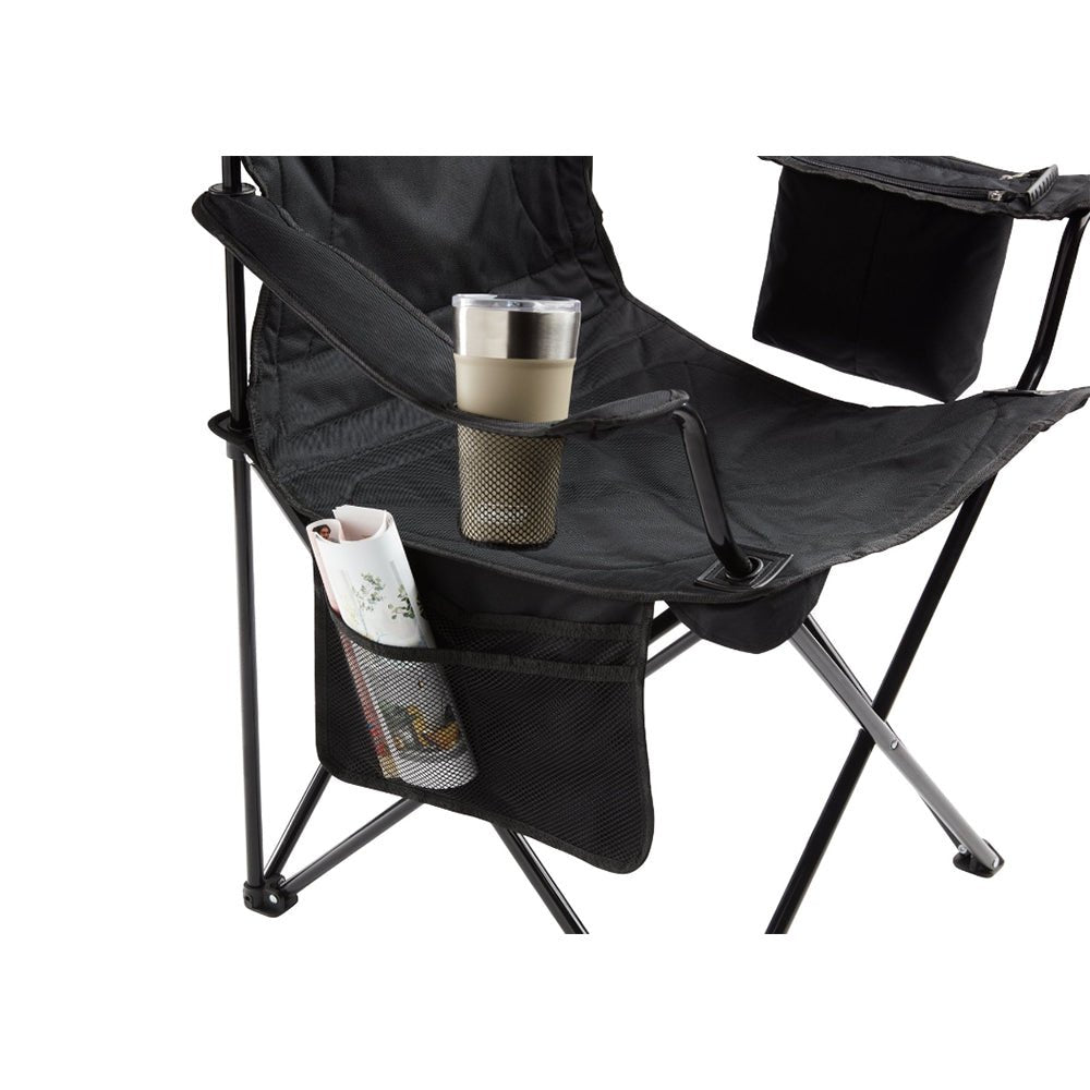 Coleman Cooler Quad Chair - Black [2000032007] - Houseboatparts.com