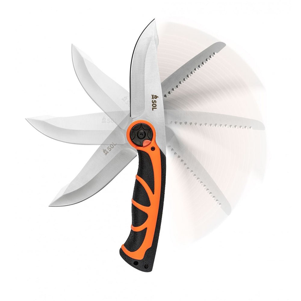 S.O.L. Survive Outdoors Longer Stoke Pivot Knife Saw [0140 - 1018] - Houseboatparts.com