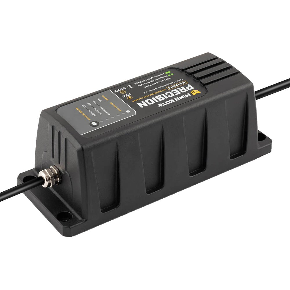 Minn Kota On-Board Precision Charger MK-106 PCL 1 Bank x 6 AMP LI Optimized Charger [1831061] - Houseboatparts.com