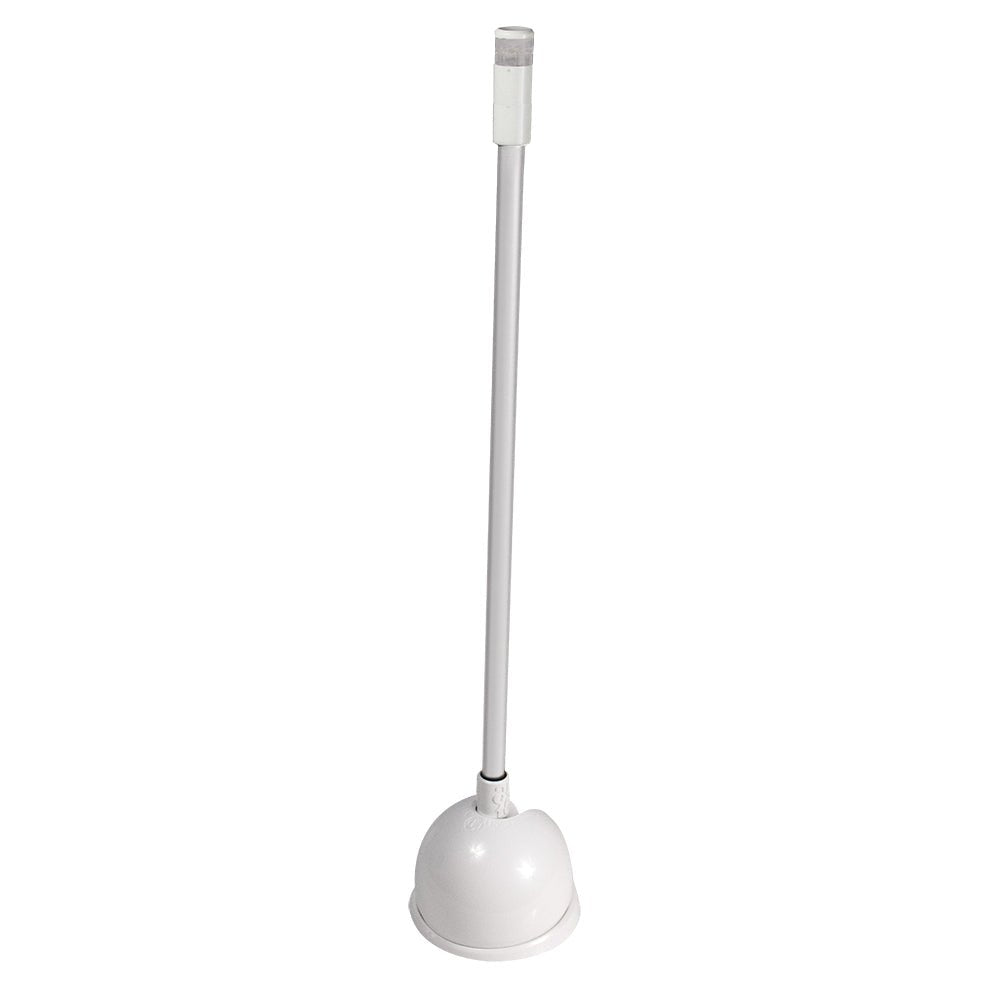 Lumitec Contour Anchor Light - 12" - White Shaft, White Base [101692] - Houseboatparts.com