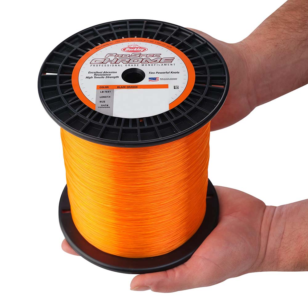 Berkley ProSpec Chrome Blaze Orange Monofilament - 100 lb - 2850 yds - PSC5B100-80 [1544015] - Houseboatparts.com