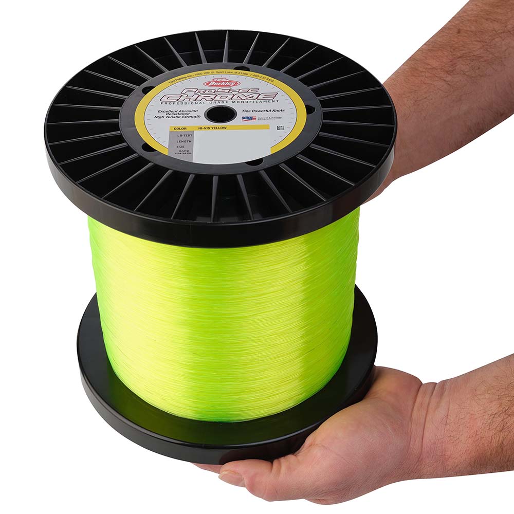 Berkley ProSpec Chrome Hi-Vis Yellow Monofilament - 60 lb - 4750 yds - PSC5B60-HVY [1543432] - Houseboatparts.com