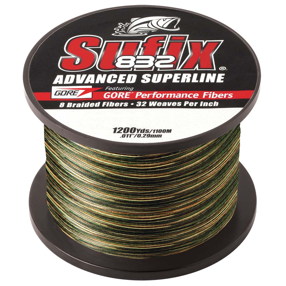 Sufix 832 Advanced Superline Braid - 15lb - Camo - 1200 yds [660-315CA] - Houseboatparts.com