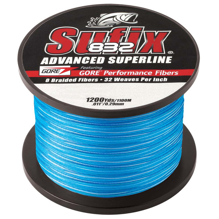 Sufix 832 Advanced Superline Braid - 20lb - Coastal Camo - 1200 yds [660-320CC] - Houseboatparts.com