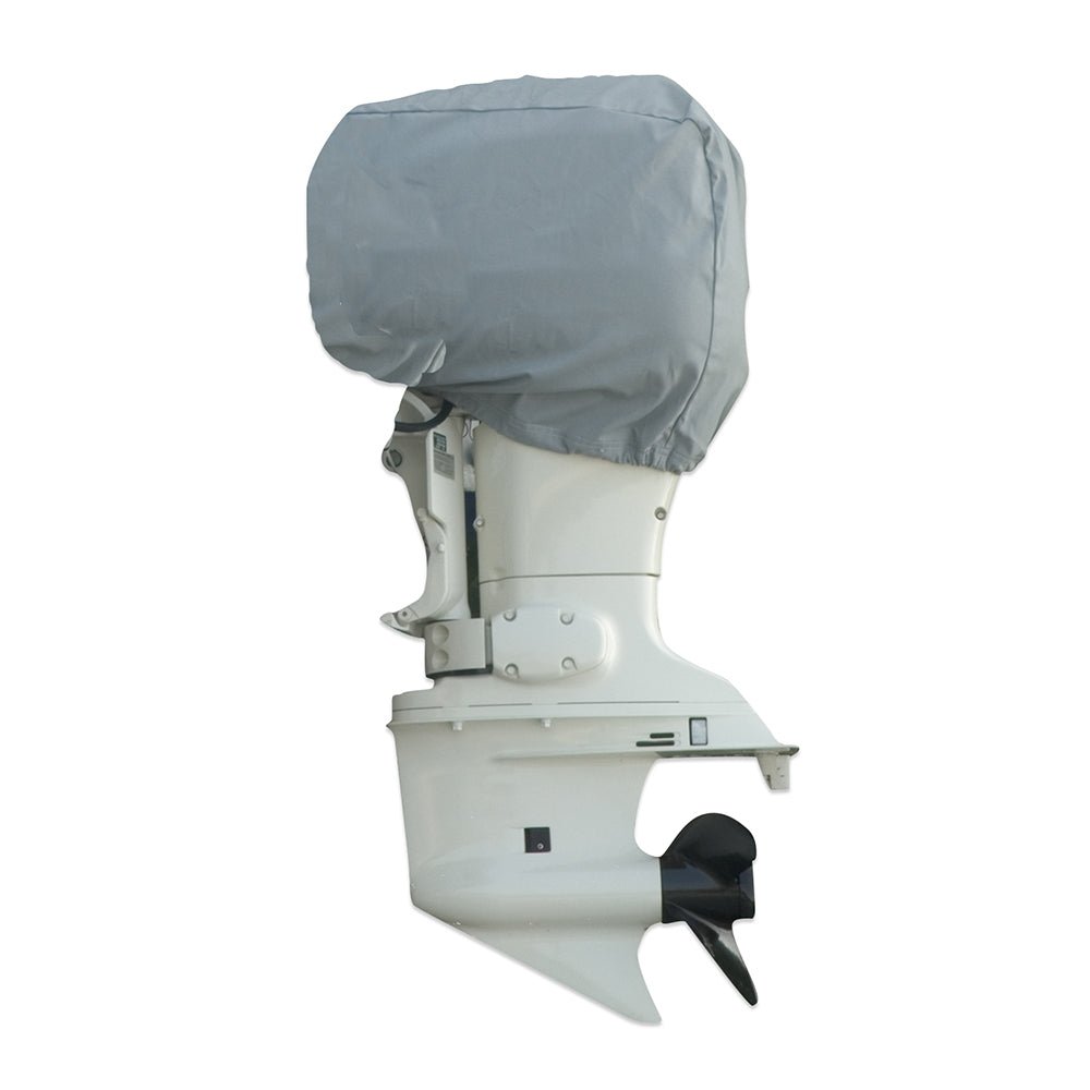 Carver Sun-DURA 150 HP Universal Motor Cover - 31"L x 29"H x 18"W - Grey [70005S-11] - Houseboatparts.com