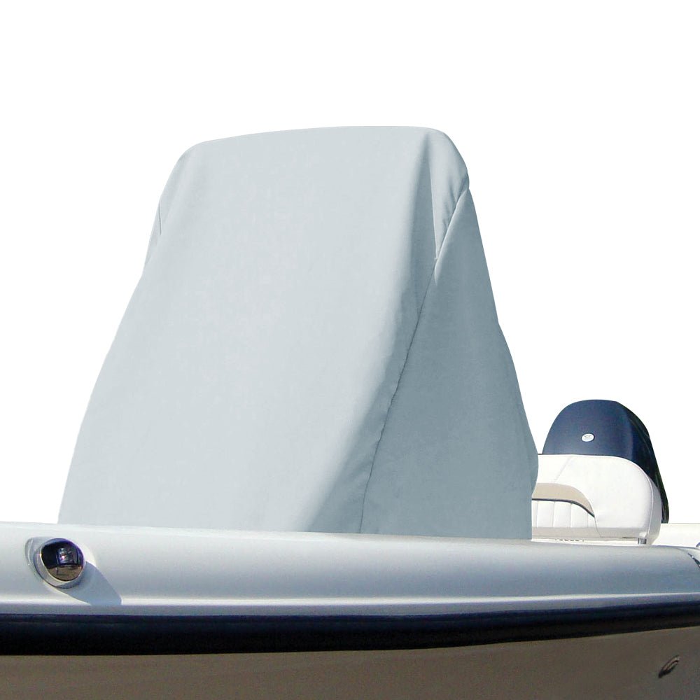 Carver Poly-Flex II Medium Center Console Universal Cover - 45"D x 36"W x 46"H - Grey [53013] - Houseboatparts.com