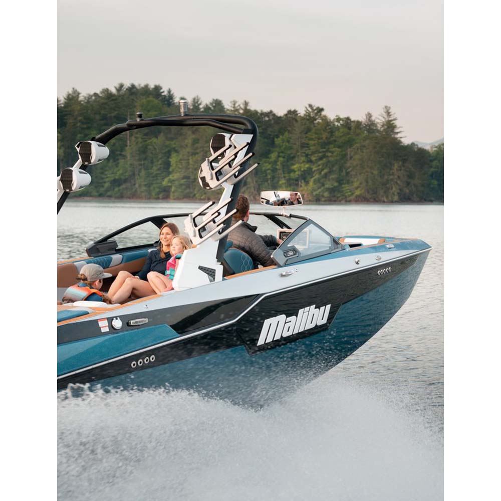 PTM Edge VR-140 Elite Mirror Cover Combo - Titanium Grey [P12848-100GR-MS] - Houseboatparts.com