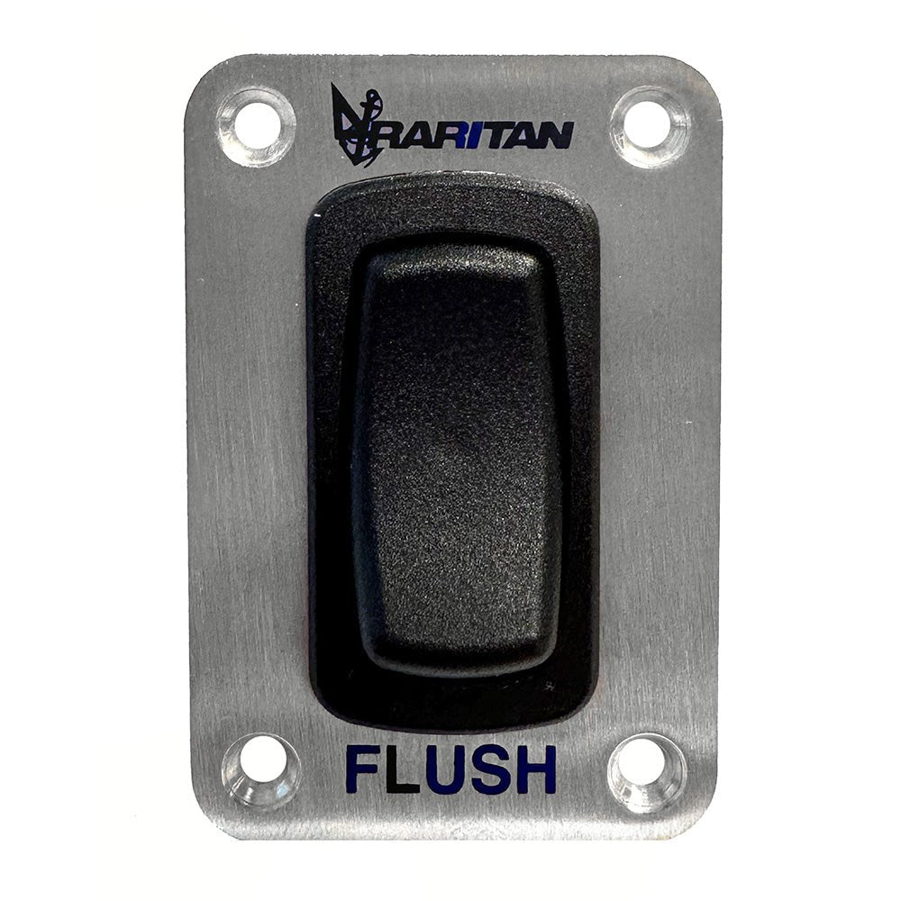 Raritan Momentary Flush Switch w/Stainless Steel Faceplate [PRS] - Houseboatparts.com