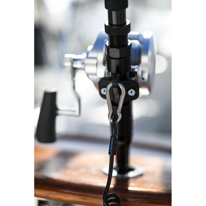 Tigress Heavy - Duty Coiled Safety Tether - 1200lbs [88440 - 1] - Houseboatparts.com