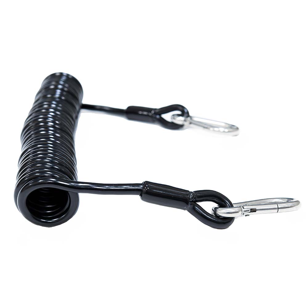 Tigress Heavy - Duty Coiled Safety Tether - 1200lbs [88440 - 1] - Houseboatparts.com