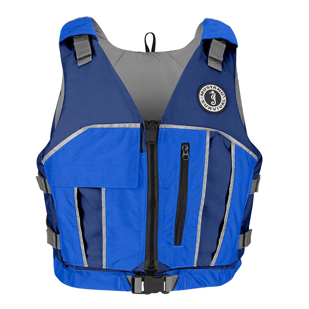 Mustang Reflex Foam Vest - Royal Blue/Navy - Medium/Large [MV7020-190-M/L-216] - Houseboatparts.com