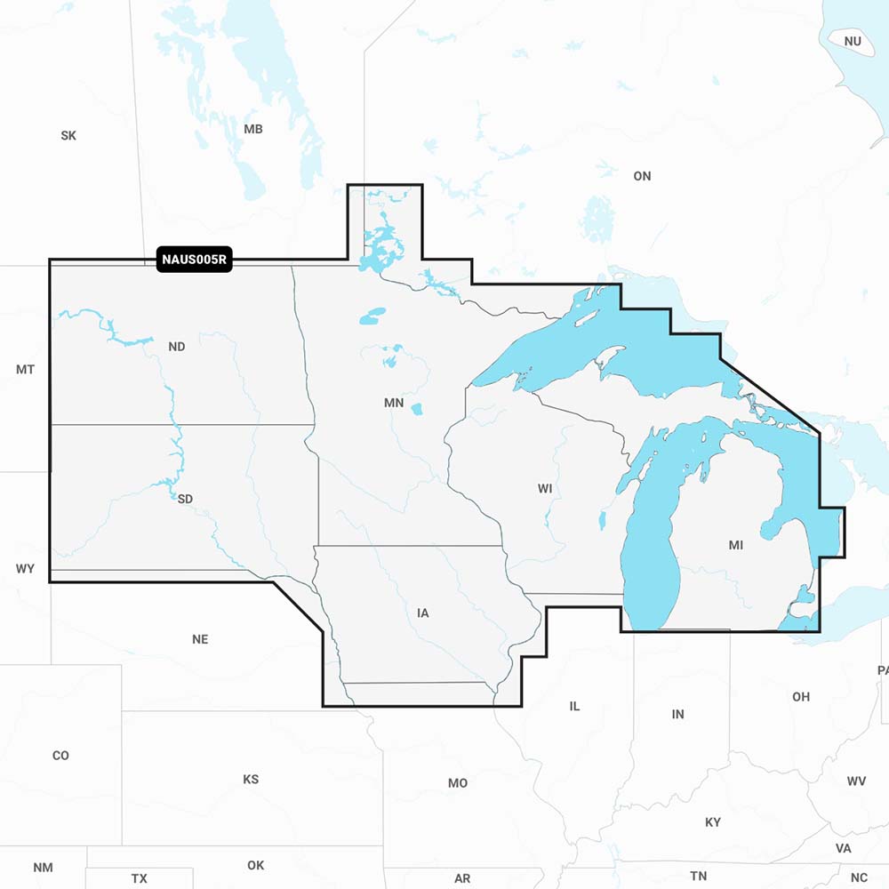 Navionics NAUS005R - U.S. North - Navionics+ [010-C1368-30] - Houseboatparts.com