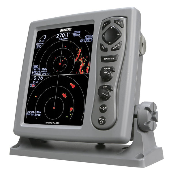 SI-TEX 8.5" Color LCD Radar w/4kW Output - 1/16-36nm Range - 25" Radome [T-941A] - Houseboatparts.com