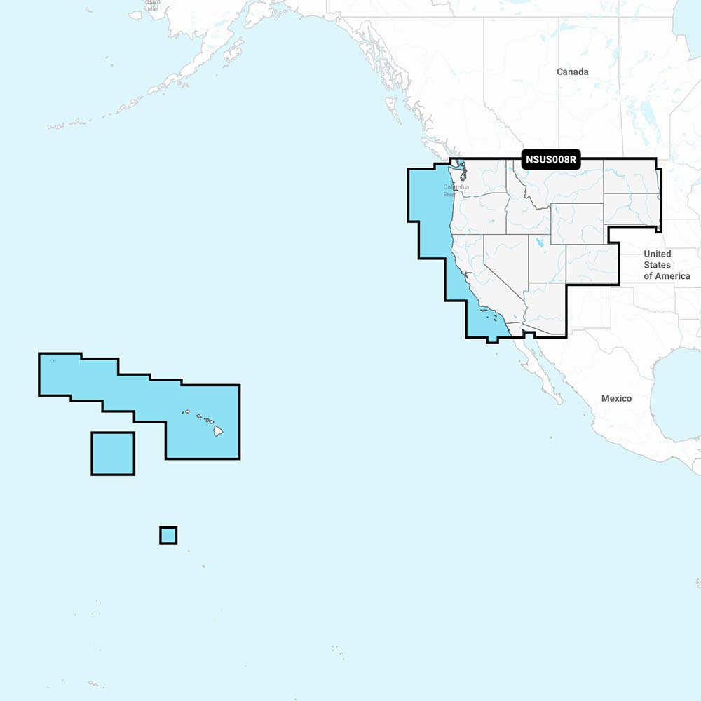 Garmin Navionics+ NSUS008R U.S. West [010-C1292-20] - Houseboatparts.com