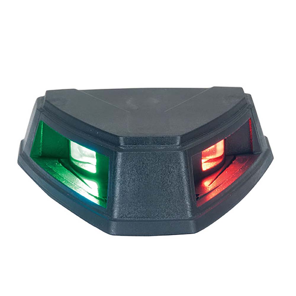 Perko 12V LED Bi-Color Navigation Light - Black [0655001BLK] - Houseboatparts.com