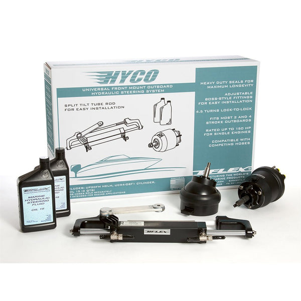 Uflex HYCO 1.1T Front Mount OB Tilt Steering up to 150HP [HYCO 1.1T] - Houseboatparts.com