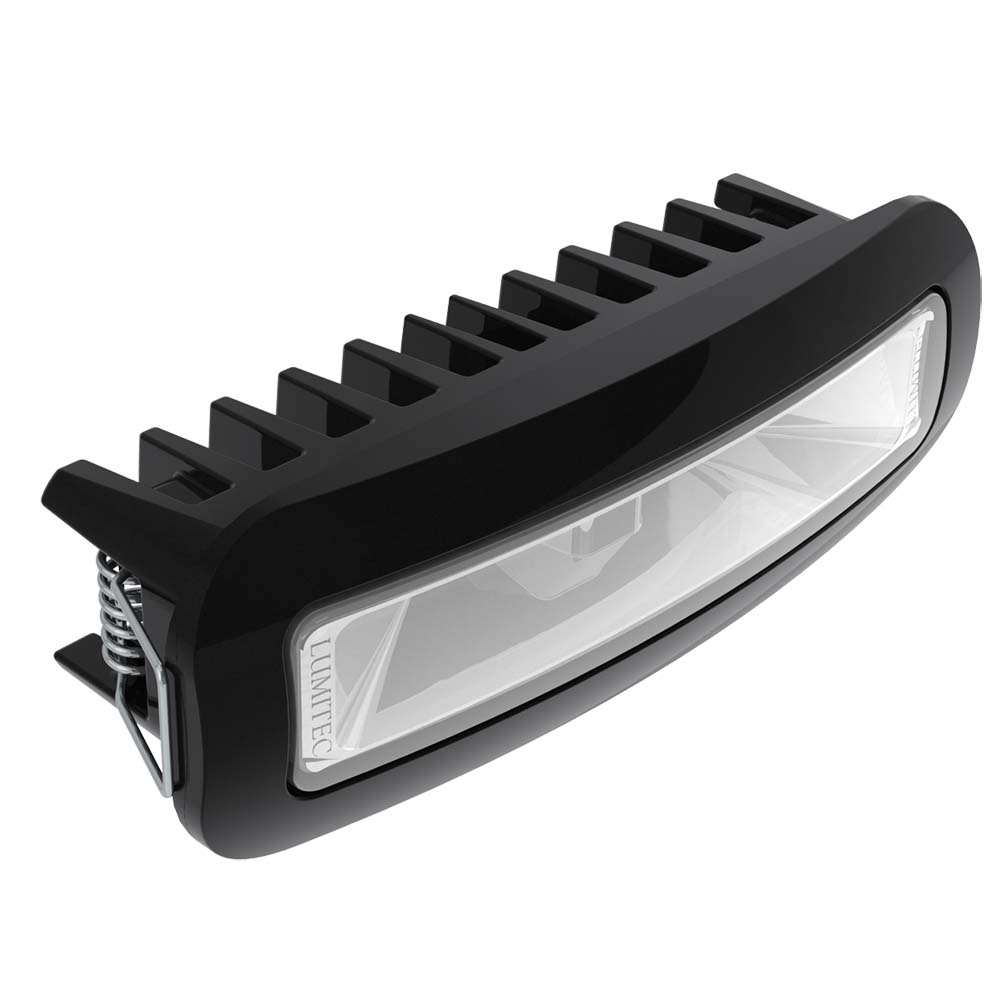 Lumitec Capri3 Spreader Light - White Non-Dimming - Black Housing [101728] - Houseboatparts.com