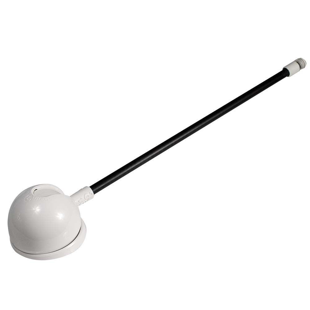 Lumitec Contour Anchor Light - 20" - Black Shaft/White Base [101645] - Houseboatparts.com