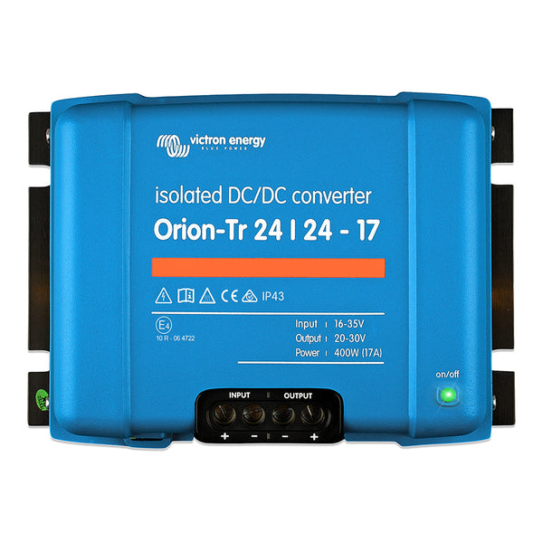 Victron Orion-TR Isolated DC-DC Converter - 24 VDC to 24 VDC - 400W - 17AMP [ORI242441110]
