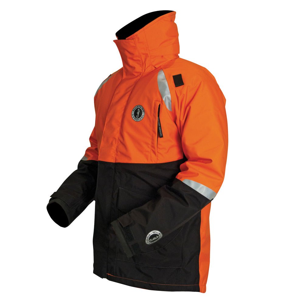 Mustang Catalyst Flotation Coat - Orange/Black - Medium [MC5446-33-M-206] - Houseboatparts.com