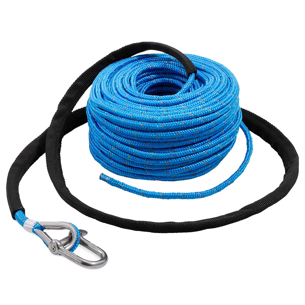TRAC Outdoors Anchor Rope - 3/16" x 100 w/SS Shackle [69080] - Houseboatparts.com