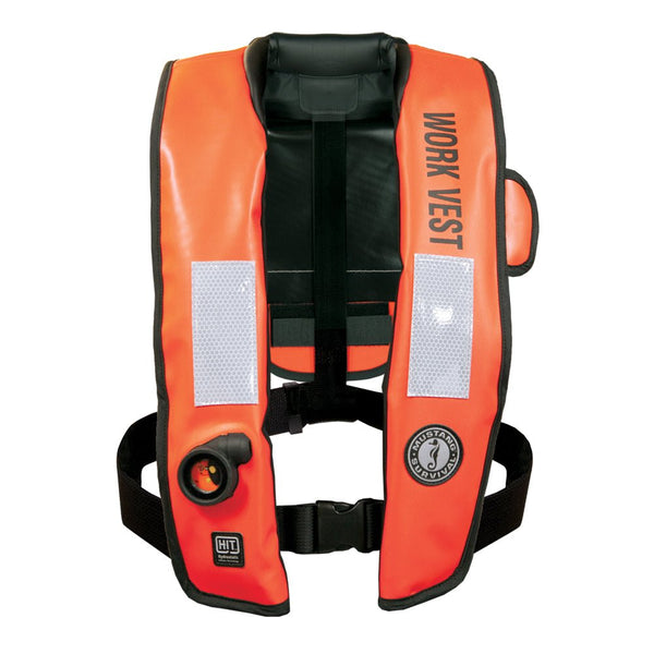 Mustang HIT Inflatable Work Vest - Orange - Automatic/Manual [MD318802-2-0-202] - Houseboatparts.com