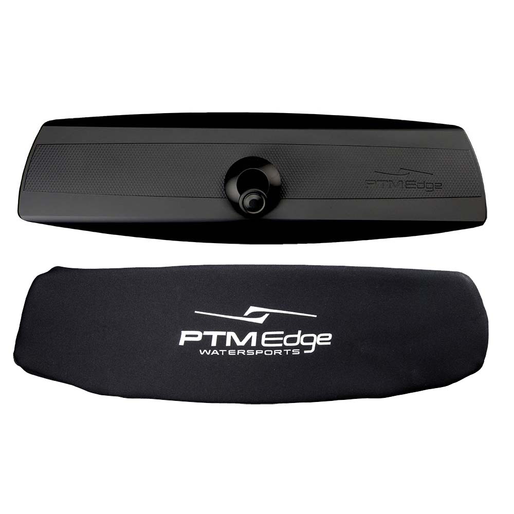 PTM Edge VR-140 Elite Mirror Cover Combo - Black [P12848-100BK-MS] - Houseboatparts.com