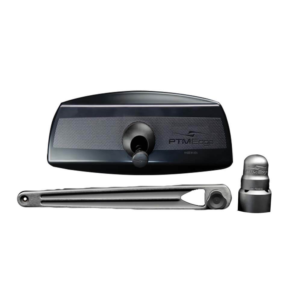 PTM Edge UCX-17 PRO Pontoon Mirror/Bracket Kit - Titanium Grey [P13157-170TEBGR] - Houseboatparts.com