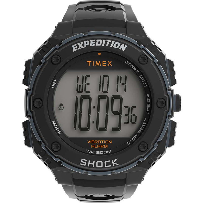 Timex Expedition Shock - Black/Orange [TW4B24000] - Houseboatparts.com
